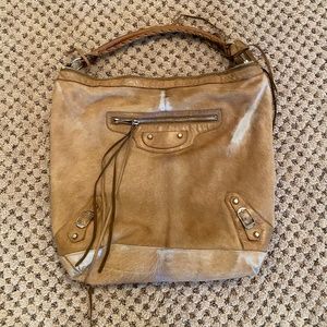 Balenciaga Vinatage Pony Hair Bag